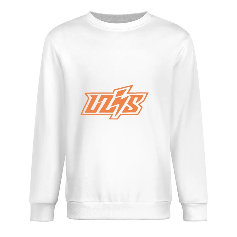 Dynamisches Logo im Blitzdesign Herren Pullover Sweatshirt
