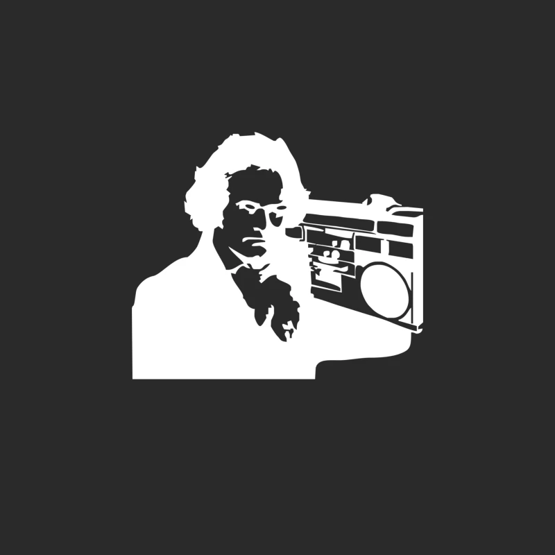 Beethoven Ghetto Blaster Baseball Cap