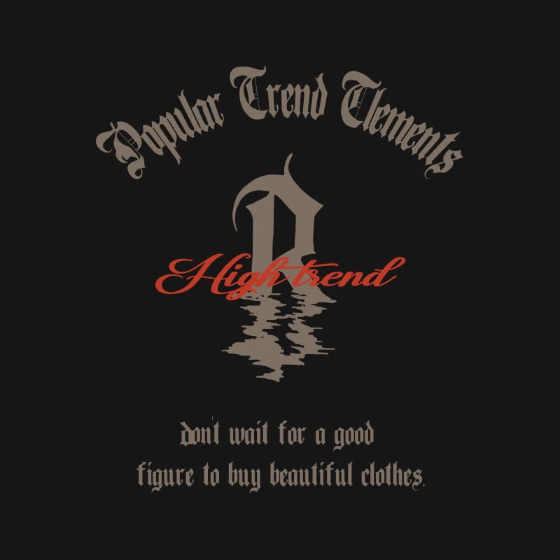 Modetrends Design mit motivierendem Motto Damen T-Shirt