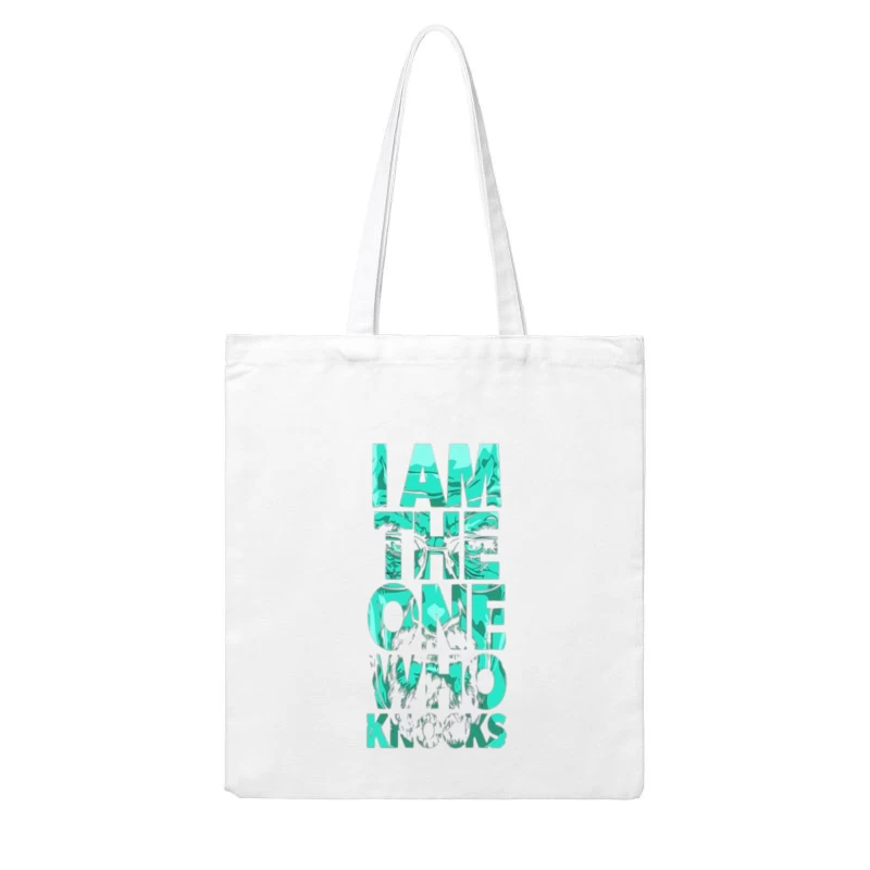 Powerful Quote Design Cotton Tote Bag