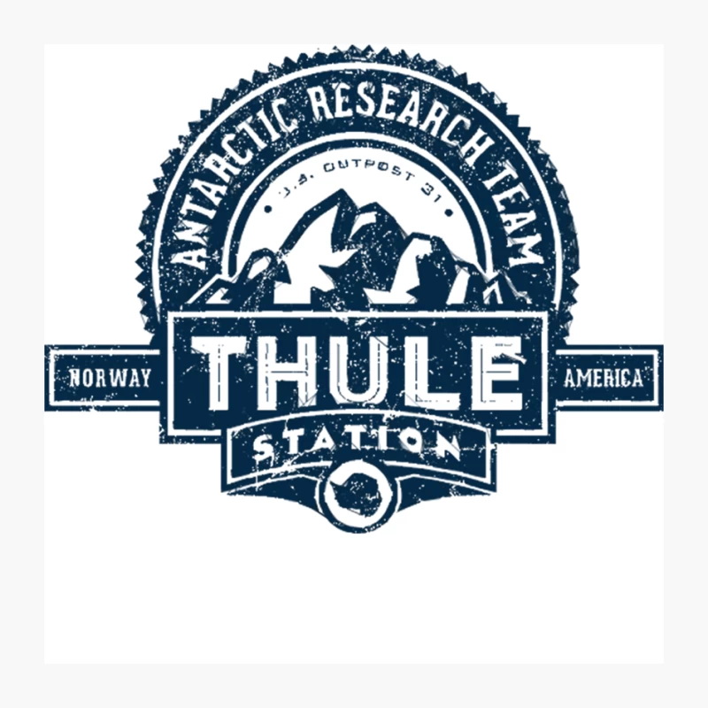 Thule Antarctic Research Team Pin