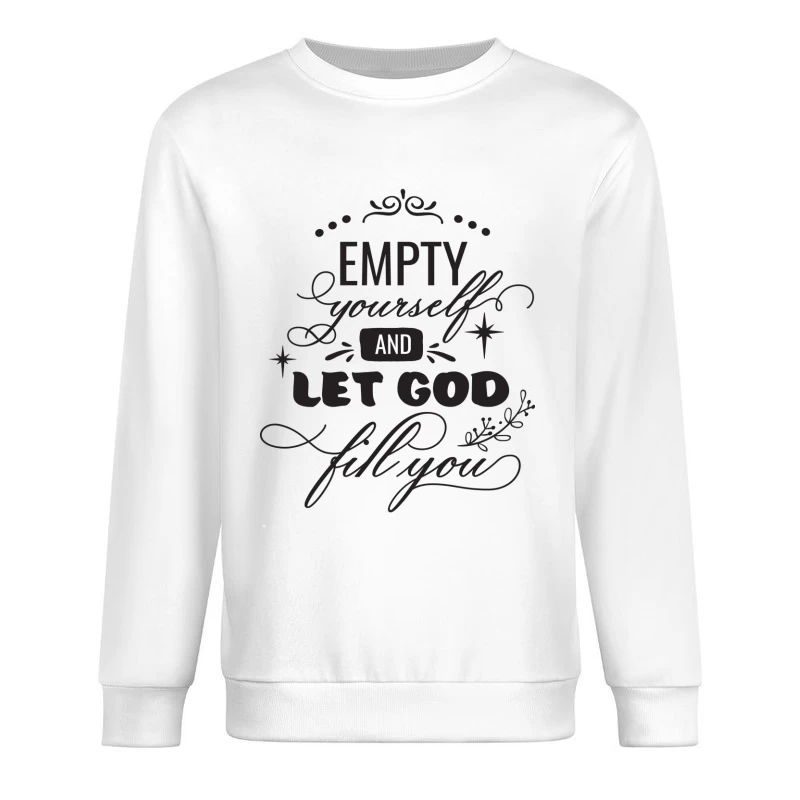 Inspiration Divine et Motivation Homme Sweat-shirt à enfiler