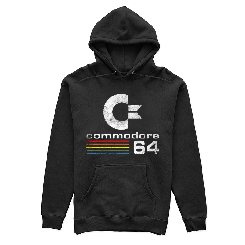 Commodore Retro Logo Female Pullover Hoodie