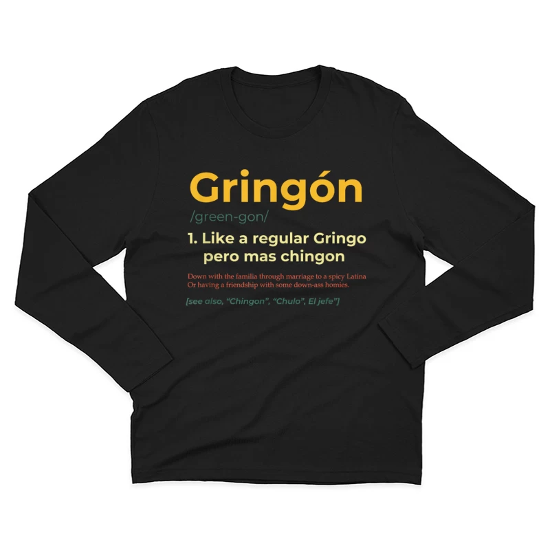 Gringon 2025 Shirt Male Long Sleeve T-Shirt