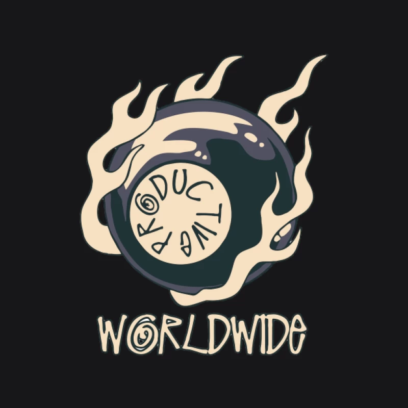 Logo productivité mondiale Homme Sweat à capuche