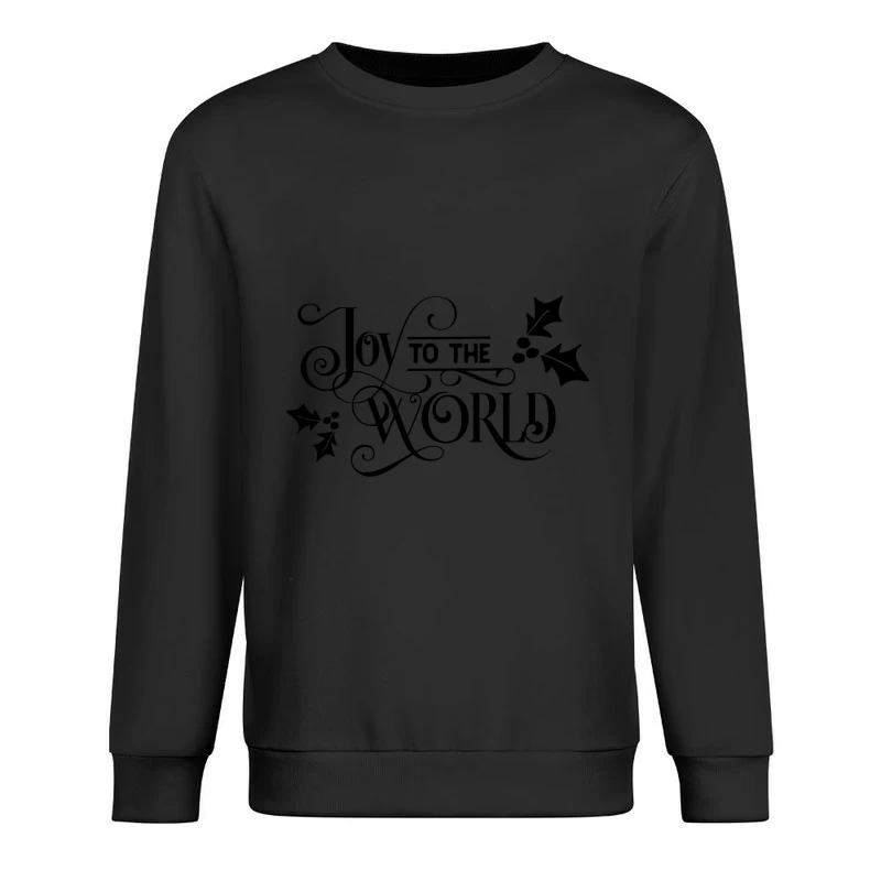 Joyeux Noël - Décoration et Typographie Homme Sweat-shirt à enfiler