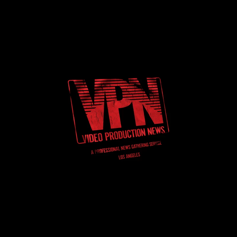 VPN Video Production News Logo Desk Mat