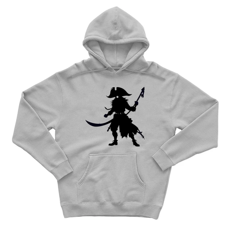 Pirates shillouettes Male Pullover Hoodie