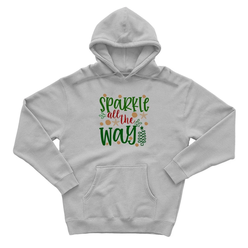 Fête étincelante de Noël Homme Sweat à capuche