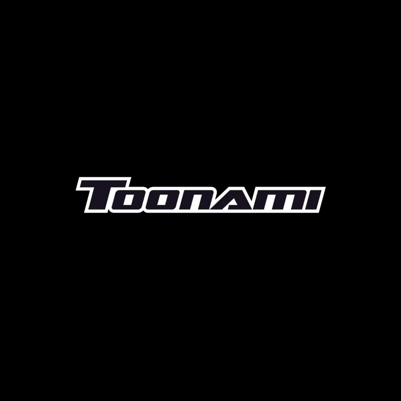 Toonami Black Text Logo - Cartoon Network's Anime Programming Block Coffee Mug