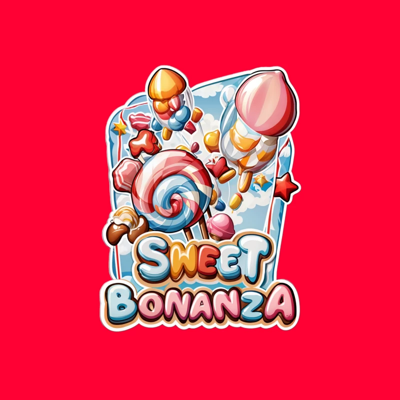 Sweet Bonanza Candy Game Logo Mouse Pad