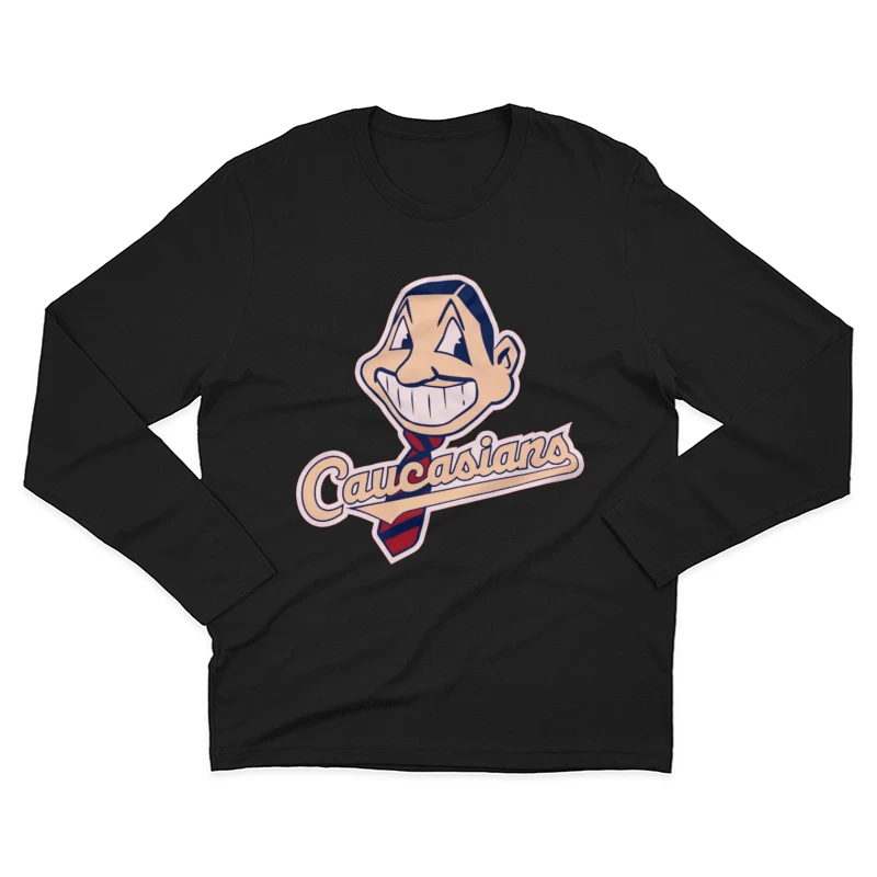 cleveland caucasians Male Long Sleeve T-Shirt