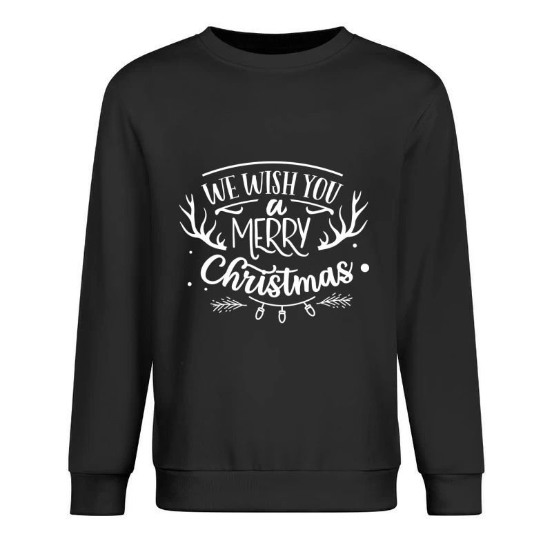 Carte de vœux de Noël festive Homme Sweat-shirt à enfiler