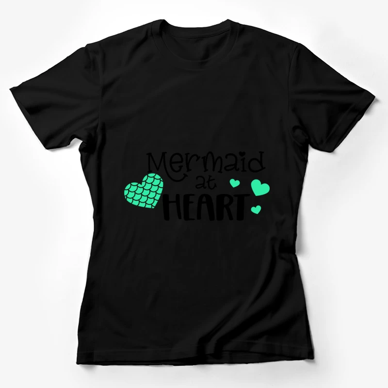 Design de cœur en écailles Femme T-Shirt