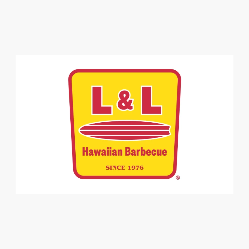 L&L Hawaiian Barbecue: Iconic Fast Food Logo Since 1976 Travel Mug