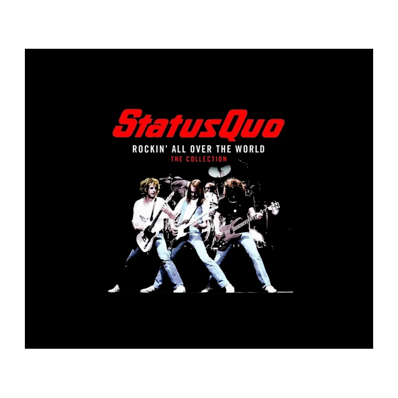 Status Quo: Rockin' All Over The World Album Collection Cover Tapestry
