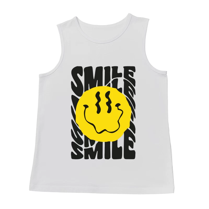 Trippy Smile – Psychedelic Vibes Male Tank Top