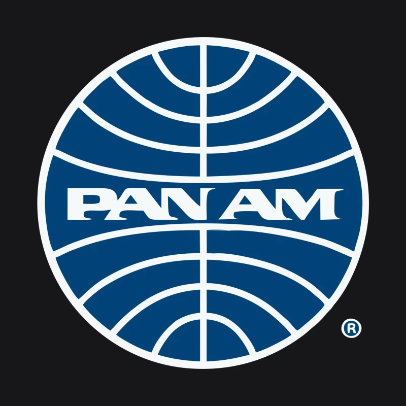 Pan Am Mid 1950s Globe Inverted Male Pullover Hoodie