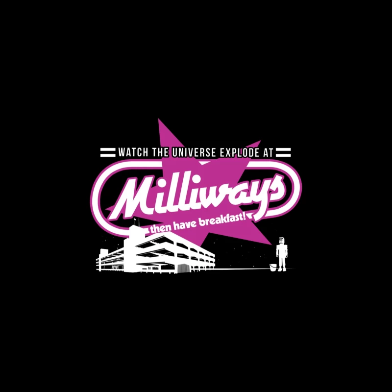 Milliways Restaurant 2 Throw Pillow