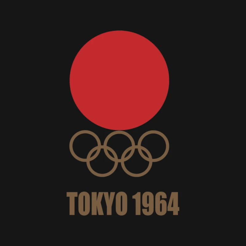RETRO TOKYO 1964 OLYMPIC GAMES Mouse Pad