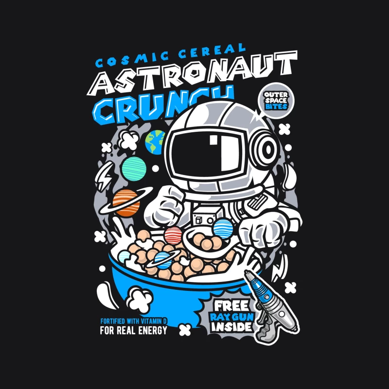 Céréales Astronaut Crunch avec Énergie Cosmique Homme Sweat à capuche