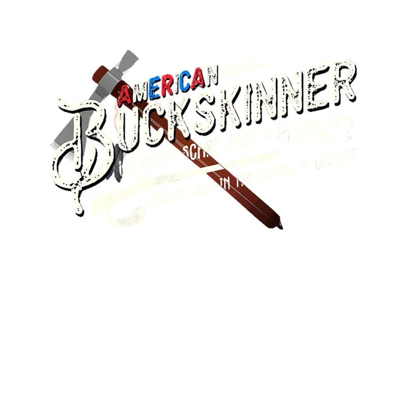American Buckskinner Tapestry