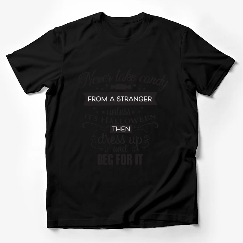Citrouille et friandises pour Halloween Homme T-Shirt