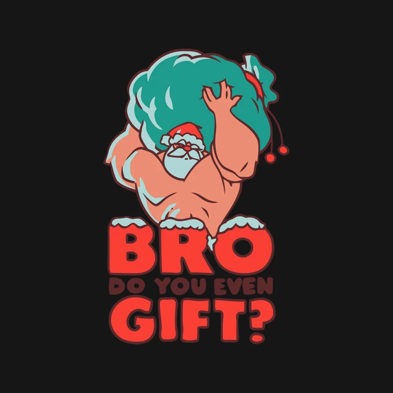 Buff Santa Asks: Do You Even Gift? Mouse Pad