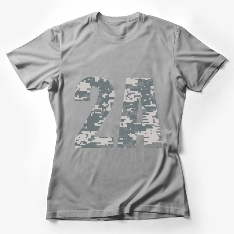 Digitale Tarnung 2A Damen T-Shirt