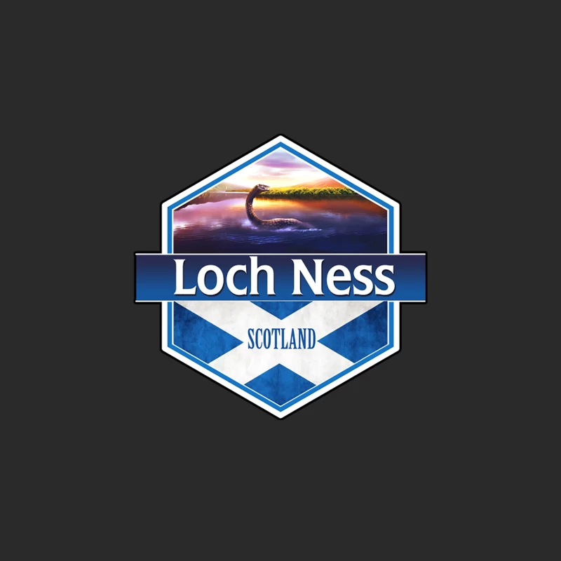 Loch Ness Travel Badge Baseball Cap