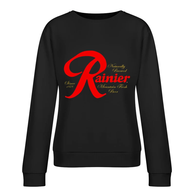 rainier brewing company 2 Female Pullover Sweatshirt