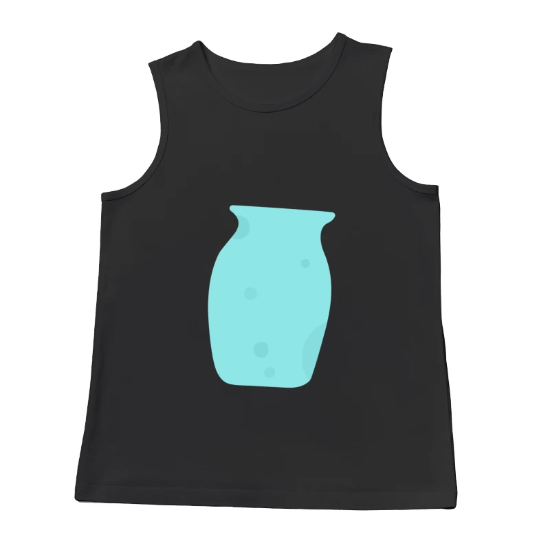 Vase bleu minimaliste Homme Débardeur