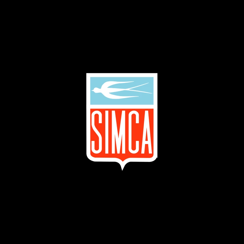 Vintage Simca old bird emblem 2 iPhone Case