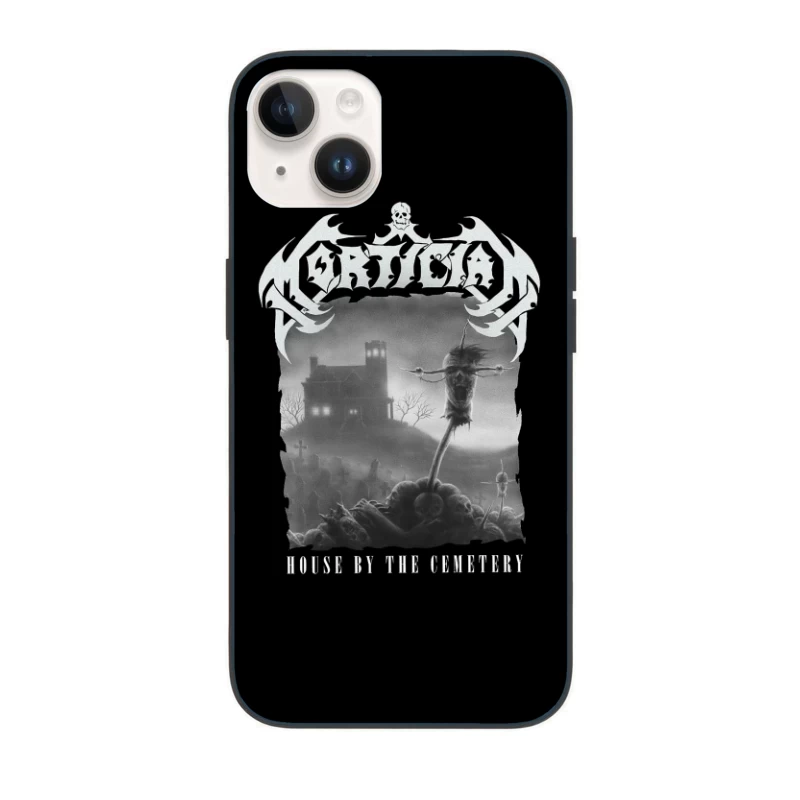 Mortician House By The Cemetery iPhone Case