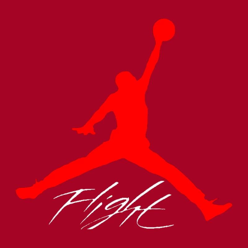 Jumpman Basketball Logo Throw Pillow