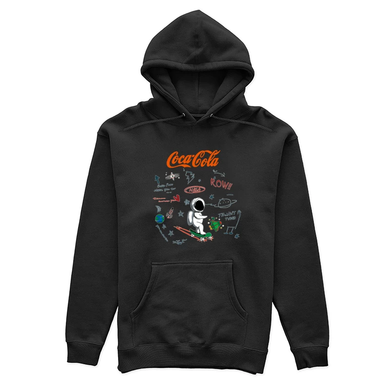 Astro-Skateboarding mit Coca-Cola und NASA Damen Pullover Hoodie