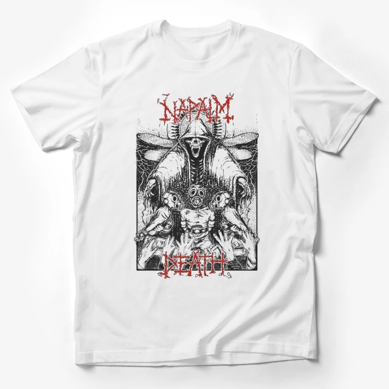 Napalm Death 3 Male T-Shirt