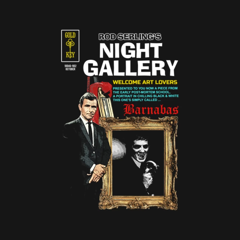 Night Gallery meets Dark Shadows Mouse Pad
