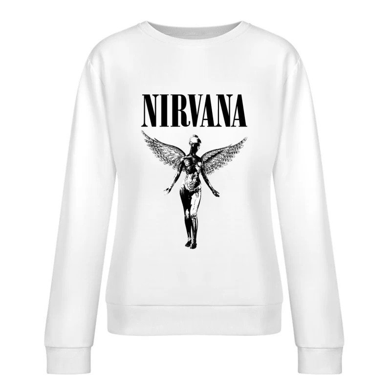 Nirvana In Utero Female Pullover Sweatshirt