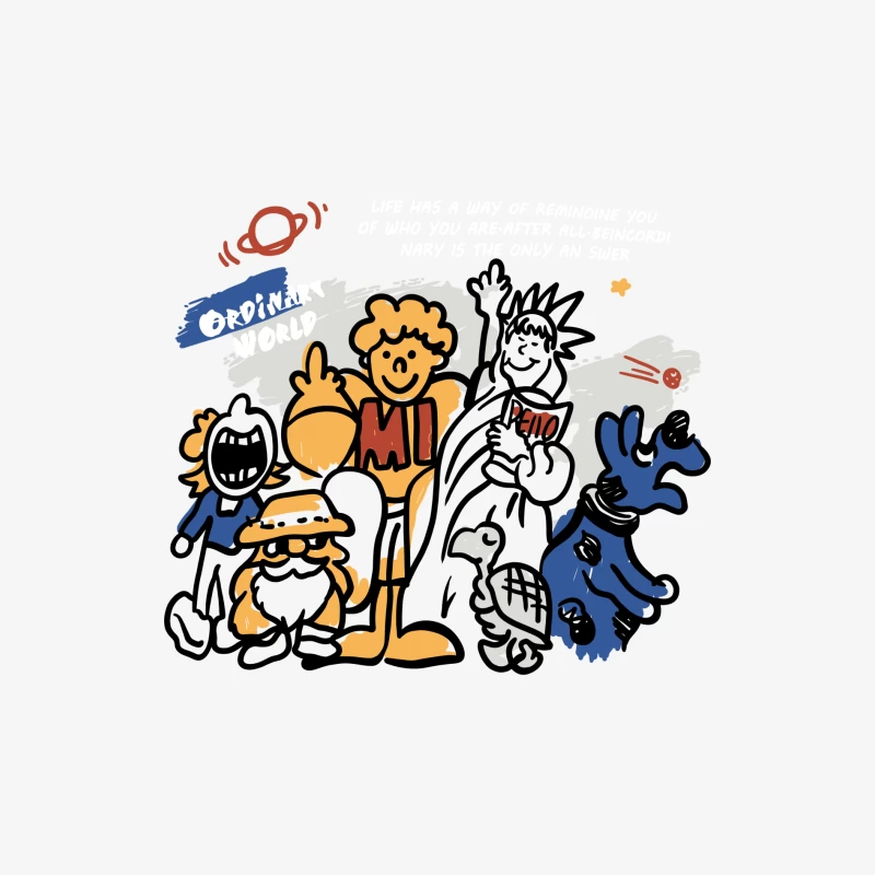 Abenteuer in einer gewöhnlichen Welt Herren Langarm T-Shirt