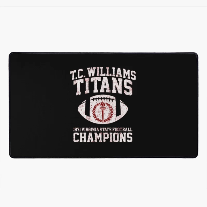 T.C. Williams Titans 1971 Football Desk Mat