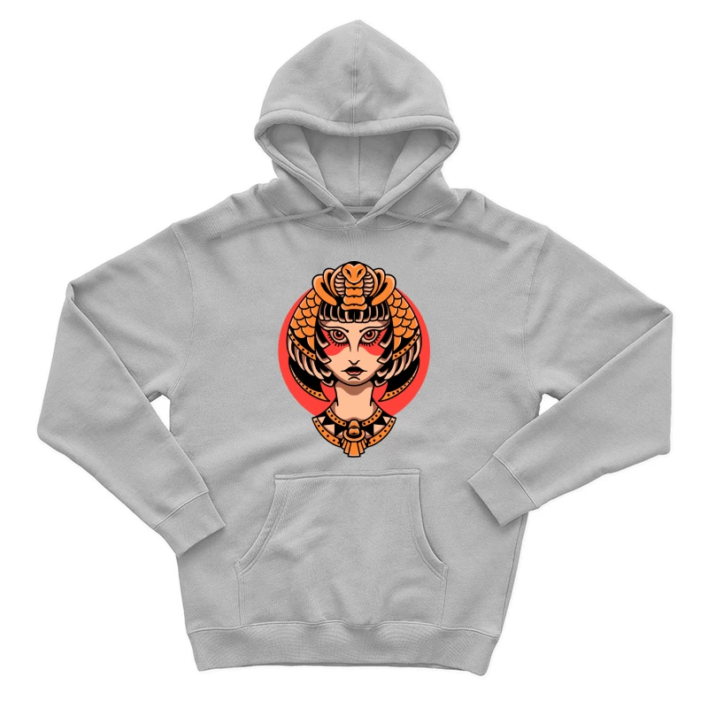 Fantasy Woman Illustration Male Pullover Hoodie