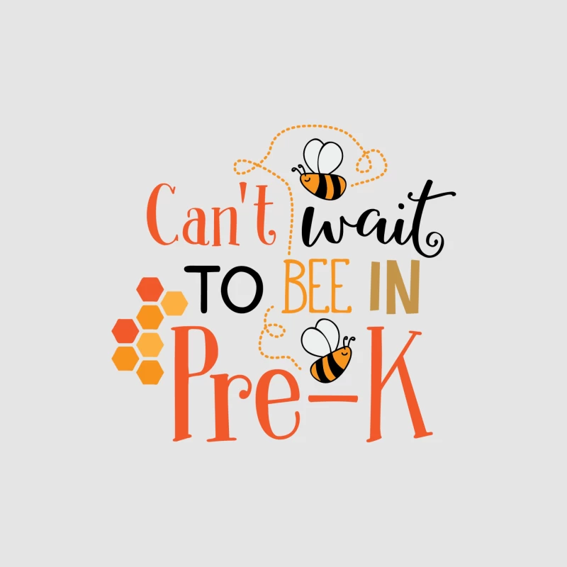 Design pré-K avec abeilles et nid d'abeilles Homme Sweat à capuche