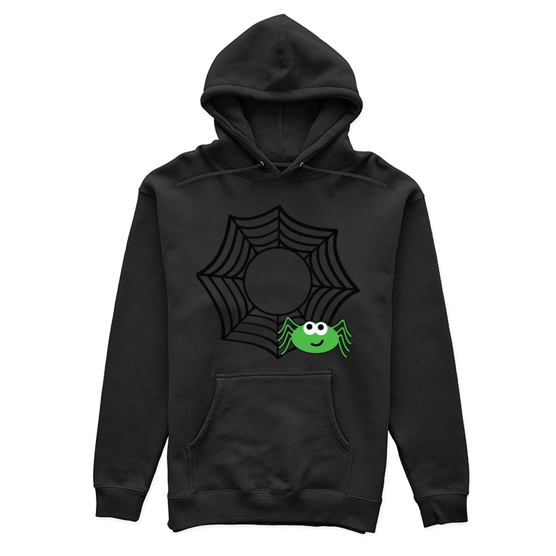 Araignée verte dans sa toile Femme Sweat à capuche