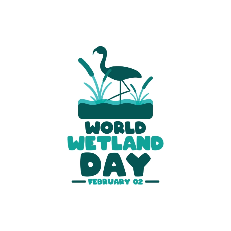 Celebrate World Wetland Day – Vibrant Flamingo Design Tapestry