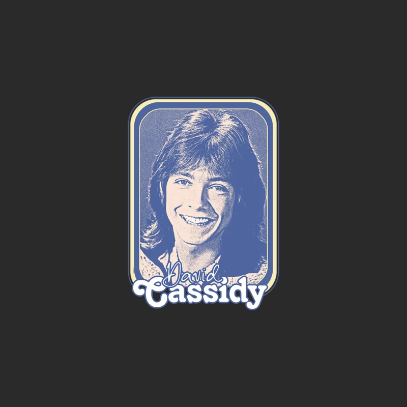 David Cassidy  Retro 1970s Aesthetic Fan Design Baseball Cap