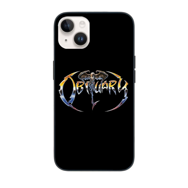 Obituary The End Complete Logo iPhone Case