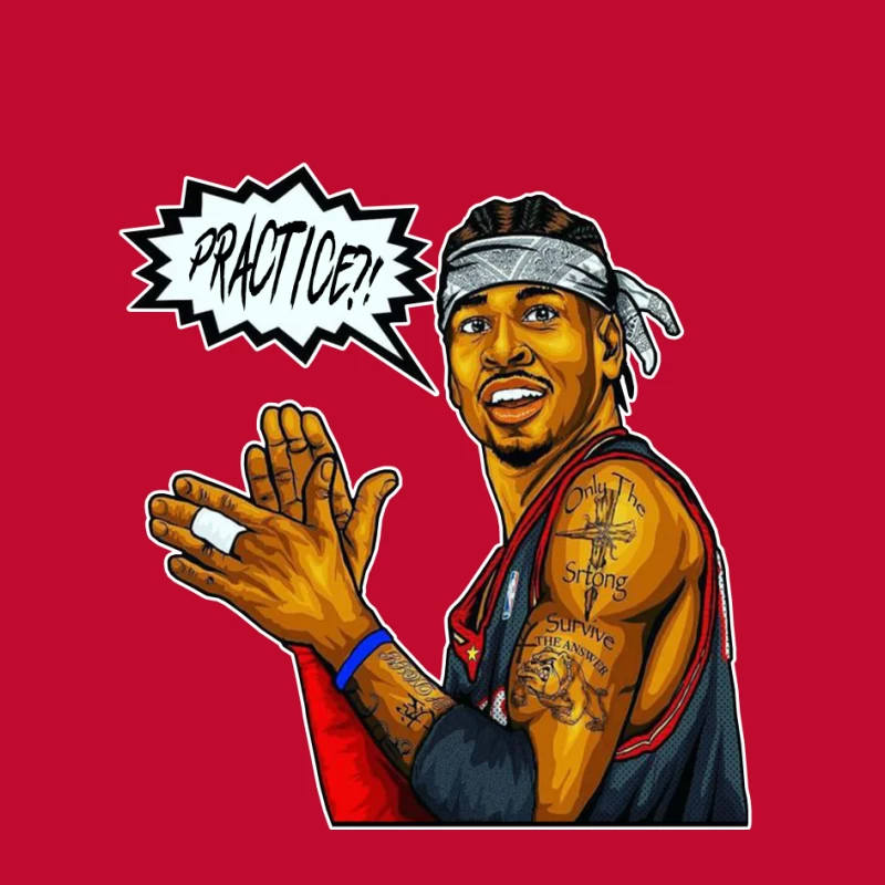 Allen Iverson - We Talkin' 'Bout PRACTICE?! Pin