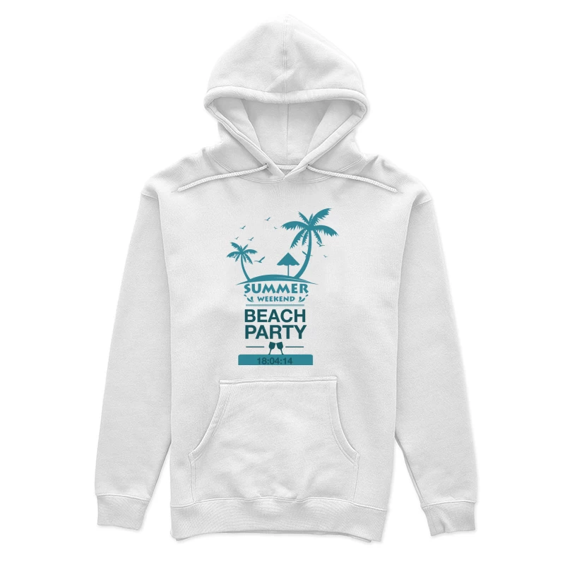 Strandparty am Sommerwochenende Damen Pullover Hoodie