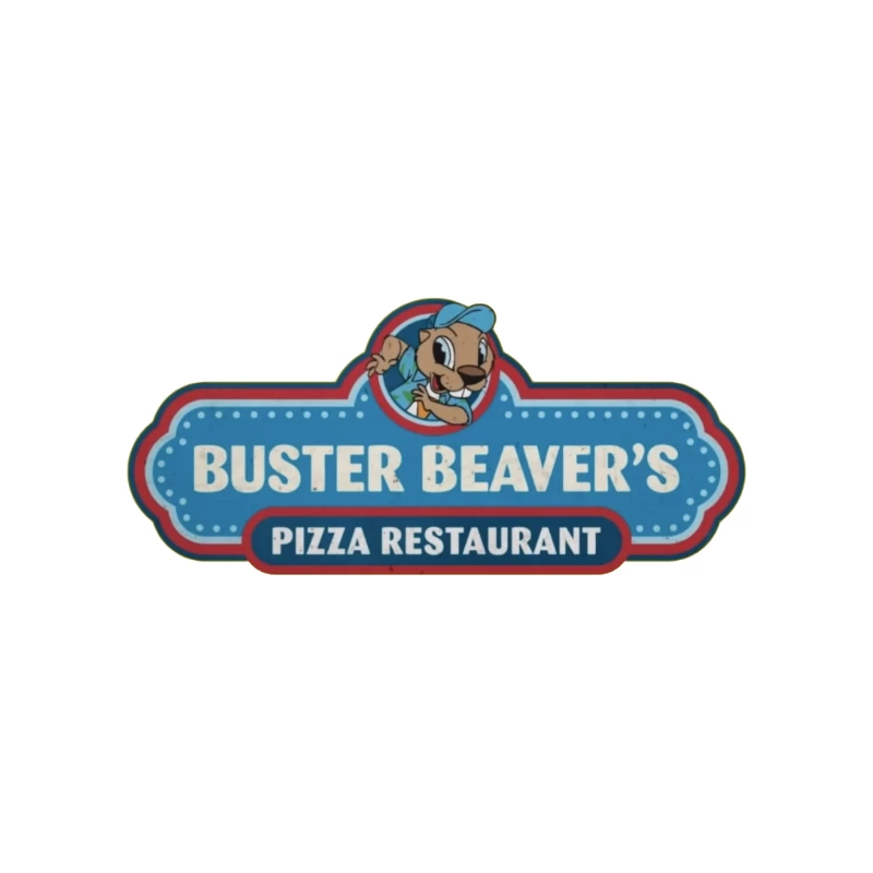 Buster Beaver's Pizza Restaurant Travel Mug